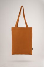 Solid Rust Orange Small  Tote Bag