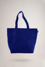 Solid Navy Blue Big Tote Bag