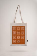 White Dots to Design Printed Small Tote Bag