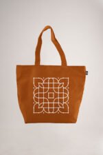 Rust Orange Rangoli Big Tote Bag
