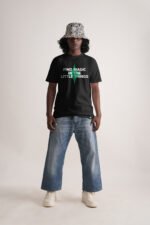 Men's Jet Black Find Magic Classic Fit Printed T-Shirt