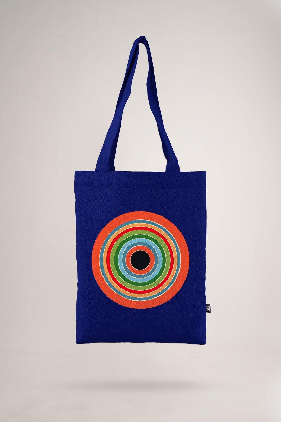 Navy Blue Horizon Within Small Tote Bag