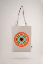 White Horizon Within Printed Small Tote Bag