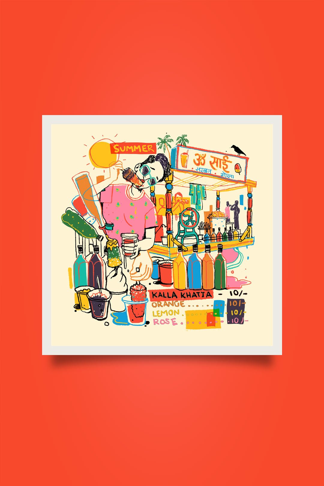 Summer Coolers Print