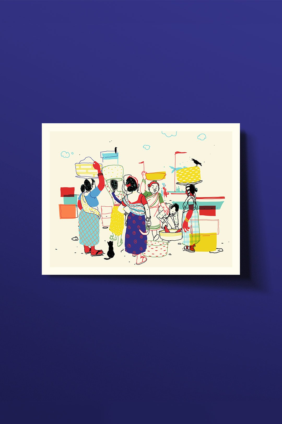 Fish Market Print